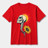 storeops-0278945223308612b0888afbb271f62f3f783b05d12e73d3981e6f0429b5730f Skull Sunflower – Bella Canvas 3001 T-Shirt