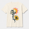 storeops-099c64496e24ef98af653e49a51b55920a0f3b450dc79bd0b962b50f20126d2b Skull Sunflower – Bella Canvas 3001 T-Shirt