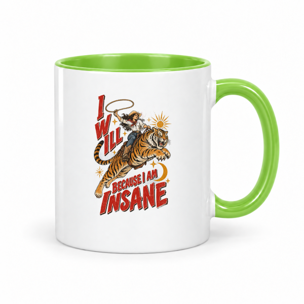 storeops-1d526f6e8df3ccbe24abc2f8d089c37a05c9bec7b45f2b52f6b1c33941bfd6bc I Will Succeed Cowgirl Tiger – Accent Mug 11oz