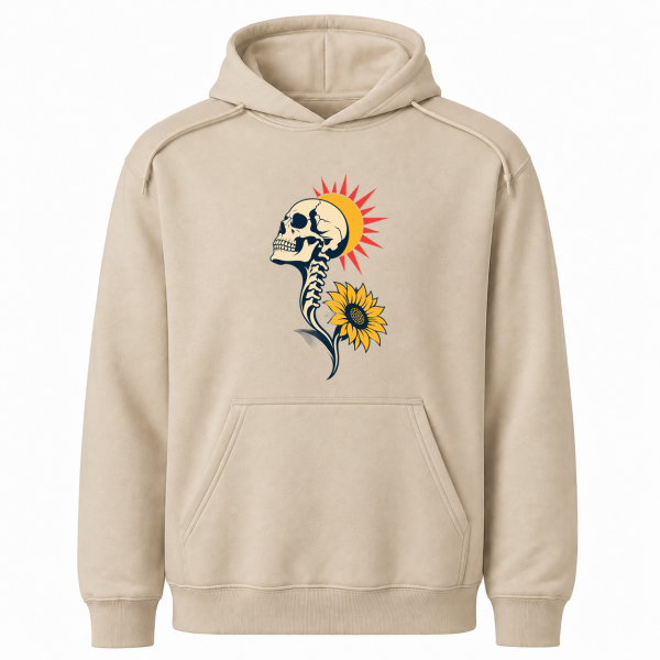 storeops-271c278a6cb0c78b4bdd997b547aac78693337546ecae72ba71f7131e64c166a Skull Sunflower – Gildan 18500 Hoodie