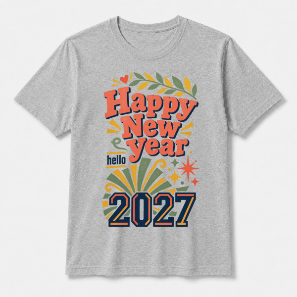 storeops-2763d96aed27bbbb8ec6786ffb3410781e351b3306ae3f5dcdb89bc638d1fe57 Happy New Year 2027 – Bella Canvas 3001 T-Shirt