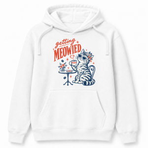 Getting Meowied Cat – Comfort Colors 1567 Hoodie
