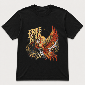 Free Bird Since 1973 – Gildan 5000 T-Shirt
