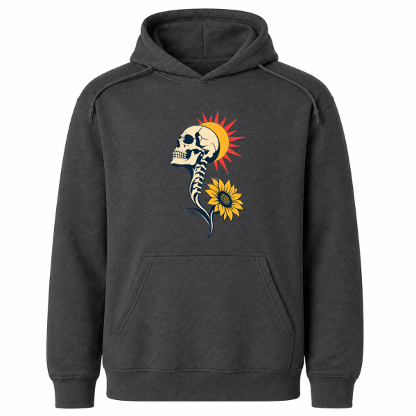 storeops-351f29a5e79c1e58db0b4072dfe52f44a629f3ca2aa79771bd74ac3cec4b97bd Skull Sunflower – Gildan 18500 Hoodie