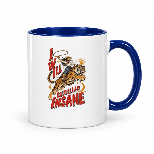 storeops-3629cfd88feba4f1092d43bc84f2d9793be5ff3ebdf4a852fd68f490e7fd4ca4 I Will Succeed Cowgirl Tiger – Accent Mug 11oz