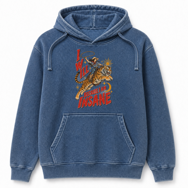 I Will Succeed Cowgirl Tiger – Comfort Colors 1567 Hoodie