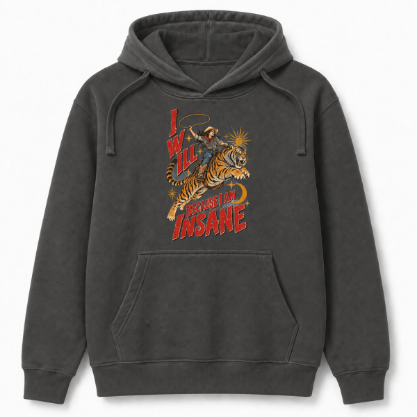 I Will Succeed Cowgirl Tiger – Comfort Colors 1567 Hoodie