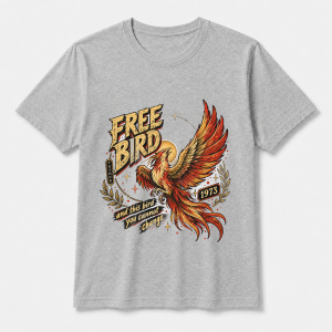 Free Bird Since 1973 – Bella Canvas 3001 T-Shirt