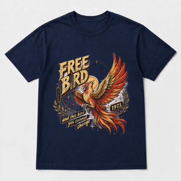 Free Bird Since 1973 – Comfort Colors 1717 T-Shirt