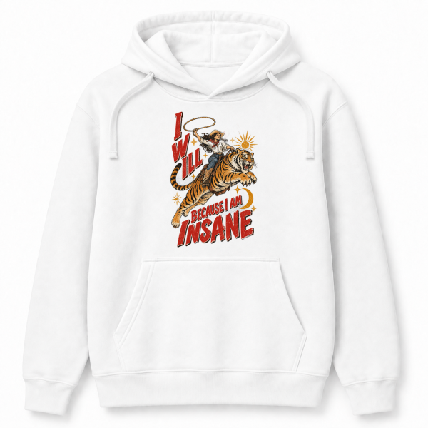I Will Succeed Cowgirl Tiger – Comfort Colors 1567 Hoodie