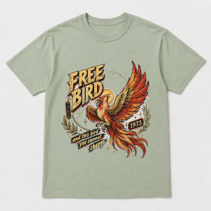 Free Bird Since 1973 – Comfort Colors 1717 T-Shirt