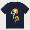 storeops-944bf295865720f1e1f29ddf4347af9aba467388c4a54bba4b0cd4904e01645b Skull Sunflower – Gildan 5000 T-Shirt
