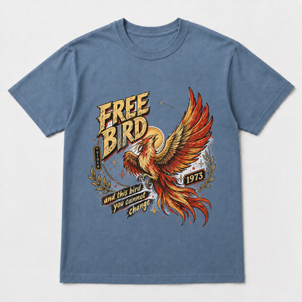 Free Bird Since 1973 – Comfort Colors 1717 T-Shirt