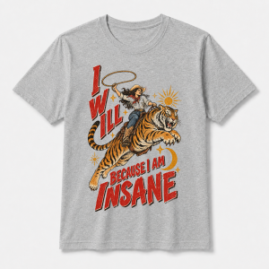 I Will Succeed Cowgirl Tiger – Bella Canvas 3001 T-Shirt