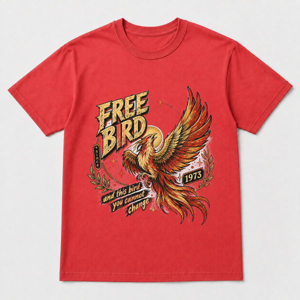 Free Bird Since 1973 – Comfort Colors 1717 T-Shirt