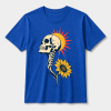 storeops-dca6014baf47a3e982bb6c7a04291d4e5367103a8a9db3ac99db6f96e88eb535 Skull Sunflower – Bella Canvas 3001 T-Shirt