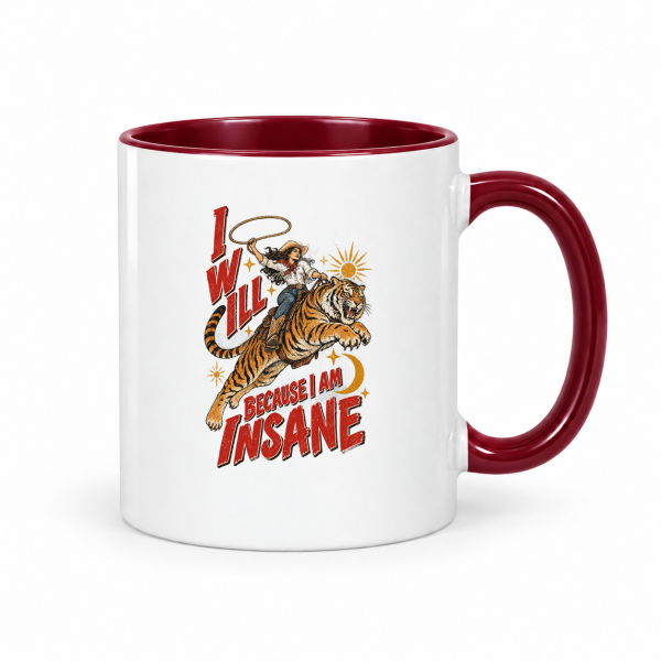 storeops-faee925d4821a61ac73280a1aed3f77070947a841e2706109b0ae923f9ca6256 I Will Succeed Cowgirl Tiger – Accent Mug 11oz