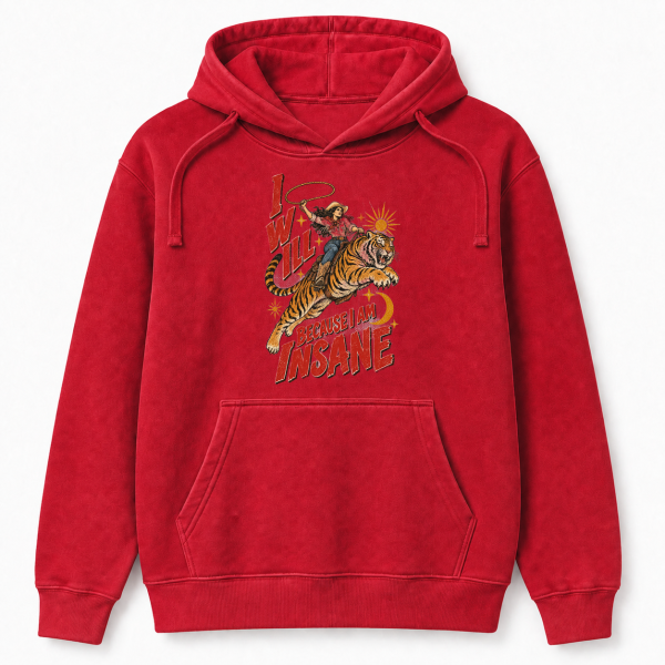 I Will Succeed Cowgirl Tiger – Comfort Colors 1567 Hoodie